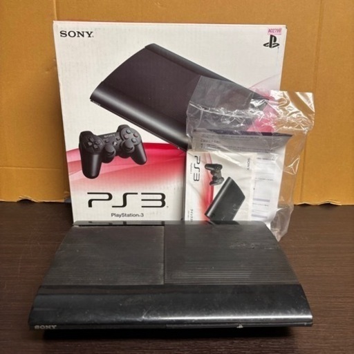 s1003602 通電未確認 本体のみ SONY ソニー PlayStation3 プレステ CECH-4000B ゲーム機 説明書付き ゲーム ブラック ファミリー 中古品