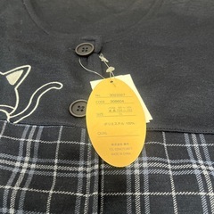 新品　大きいサイズ　エプロン　冬用　裏地付きの画像