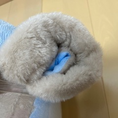 【お話中】新品　フワフワわた入り毛布　シングルサイズの画像