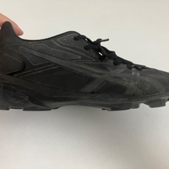 asics 野球 ポイント スパイク 25cm ブラック 黒 アシックスの画像