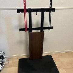 WALL テレビスタンド ロータイプ？ ブラック　2017年グッ...