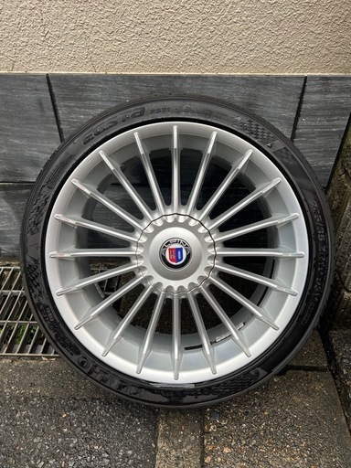 BMW アルピナ 19インチ 前後アルミホイール＆タイヤ