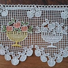 花柄レースリボン…1　フルーツ柄レースリボン…2の画像