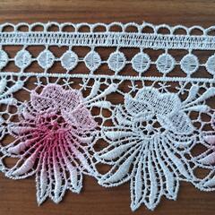 花柄レースリボン…1　フルーツ柄レースリボン…2の画像