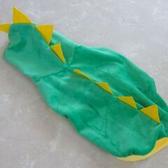 【取引終了】超小型犬・小型犬用ドッグウェア(恐竜のお洋服)(Mサイズ)の画像