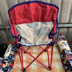 ディズニーキャラクターキャンピングチェア子供用　2脚セットの画像