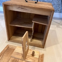 無料  茶道の道具  骨董   アンティーク 箱の画像