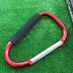 【12個まとめて】新品 Big Carabiner ビッグカラビナ アルミ製の画像