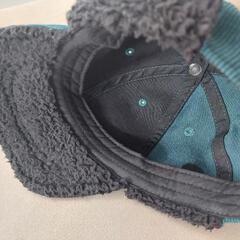 51～53㎝☆キャップ☆コーデュロイ☆ブルー系の画像