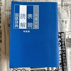 ベネッセ 国語辞典 表現 読解 特装版　の画像