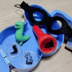 ペッパピッグ 絵本 おもちゃ キーホルダー 影絵 知育の画像