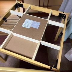 新品 　家具調こたつ  テーブルの画像
