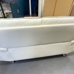 美品 レイコージャパン SHEER 9844 2人掛けソファ 合成皮革 ベージュ 美品 レイコージャパン SHEER 9844 2人掛けソファ 合成皮革
