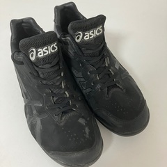 asics 野球 ポイント スパイク 24cm ブラック 黒 ア...
