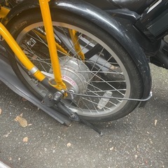 折りたたみ電動自転車　ハマー　エンジン故障あり　の画像