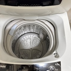 洗濯機 お譲り先決まりました。の画像