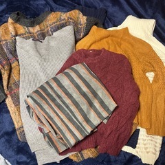無料！レディース秋冬服　mｻｲｽﾞさしあげます