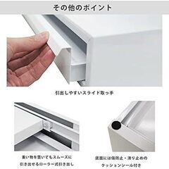 【値下げ】キッチンスライドテーブル(幅55×奥40) 電子レンジ置き場の画像