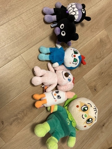 アンパンマン仲間たち　ぬいぐるみ