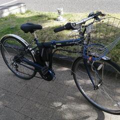 【破損箇所あり】電動自転車　27インチ　NX-DCY600 6段変速