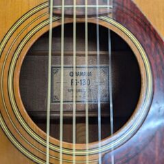 アコースティックギターYAMAHA FG-130 【グリーンラベル】1970年代の画像