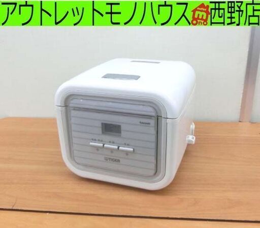 3合炊き マイコン炊飯器 tacook タイガー 2019年製 JAJ-A552 炊飯ジャー TIGER ホワイト 札幌 西野店