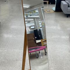 ★ジモティ割あり★  姿見 ナチュラル H145×D50×W23...