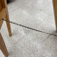 ★ジモティ割あり★  姿見 ナチュラル H145×D50×W23 クリーニング済み TJ8887の画像