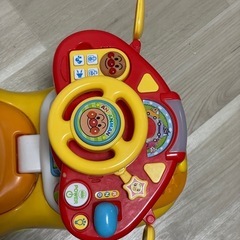アンパンマン　よくばりビジーカー　DX   ※押し棒ガード欠品の画像