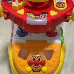 アンパンマン　よくばりビジーカー　DX   ※押し棒ガード欠品の画像