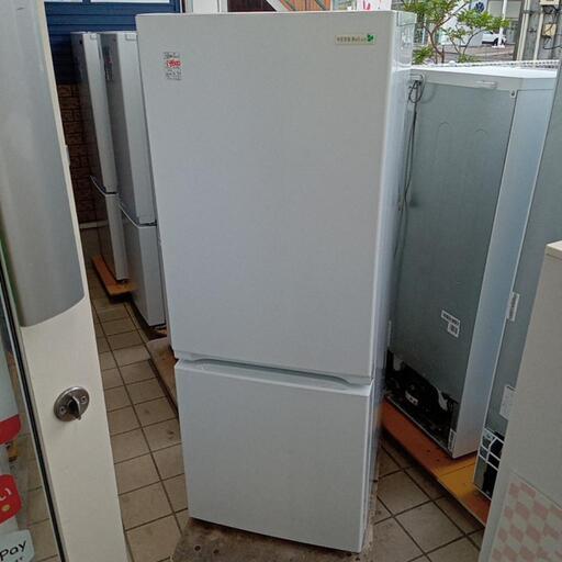 ★【ヤマダ電機】2ドア冷蔵庫　2018年156L(YRZ-F15E1)【3ヶ月保証付き★送料に設置込み】自社配送時代引き可※現金、クレジット、スマホ決済対応※