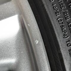 デリカD5使用/スタッドレスタイヤ 215/70R16残溝8mm 16x6.5J+38(製造22年39週)の画像