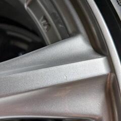 デリカD5使用/スタッドレスタイヤ 215/70R16残溝8mm 16x6.5J+38(製造22年39週)の画像