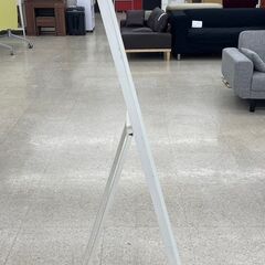 ★ジモティ割あり★  姿見 白 H145.5×D50.5×W22 クリーニング済み TJ8889の画像