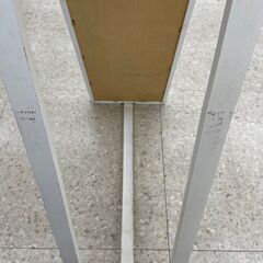 ★ジモティ割あり★  姿見 白 H145.5×D50.5×W22 クリーニング済み TJ8889の画像