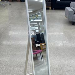 ★ジモティ割あり★  姿見 白 H145.5×D50.5×W22...