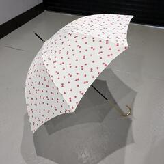 【超美品】傘ハート柄ドット柄