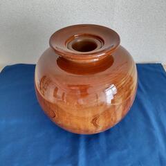 銘木花瓶【未使用品】の画像