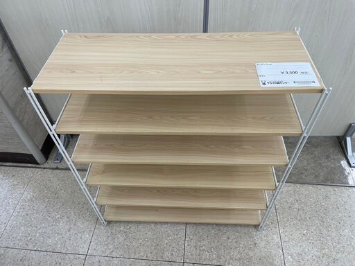 ★ジモティ割あり★  キッチンラック ナチュラル H90×D31×W79 クリーニング済み TJ8894