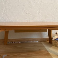 無印良品　こたつローテーブル　布団付きの画像