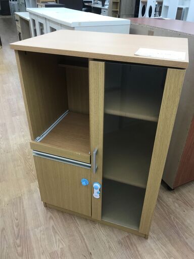 ★ジモティ割あり★  レンジ台  H90×W60×D40 クリーニング済み KJ6366