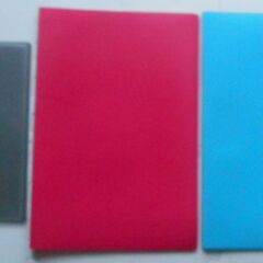B4ファイル　赤とブルーの２冊　A4ファイルの１冊　中古品