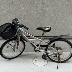 ⚫︎決まりました⚫︎子供用　自転車　20インチ　パーツ欠け　サビ...