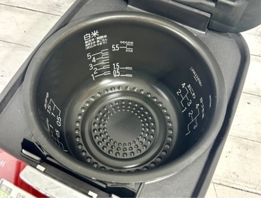 お引取り限定 21年製 日立 HITACHI ふっくら御膳 5.5合炊き 圧力IHジャー炊飯器 RZ-TS104M  