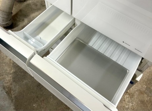 札幌引取り歓迎 17年製 Panasonic パナソニック 470L 6ドア冷蔵庫 NR-FPM472S-W
