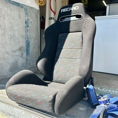 札幌市内配送可 RECARO レカロ SR3 SR-3 セミバケットシート セミバケ ルマンカラー 