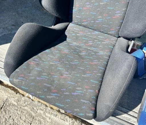 札幌市内配送可 RECARO レカロ SR3 SR-3 セミバケットシート セミバケ ルマンカラー 