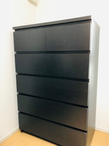 IKEAのオシャレ家具（ブラックブラウン統一）