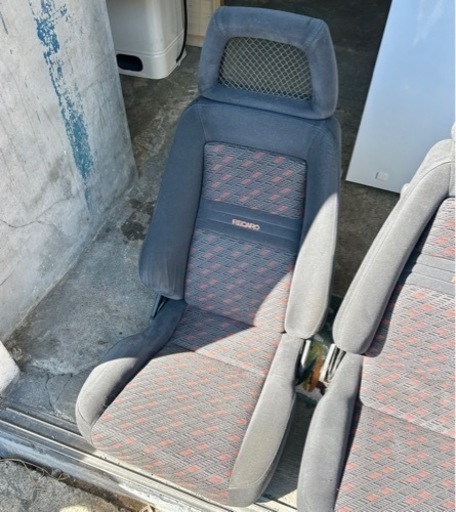 札幌市内配送可 ビッグホーン イルムシャーRS RECARO レカロ 純正シート 左右 2脚セット 
