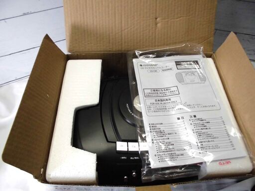 未使用品　ANABAS　アナバス　CDラジカセ　レコ－ダ－　CD-CB5　M49